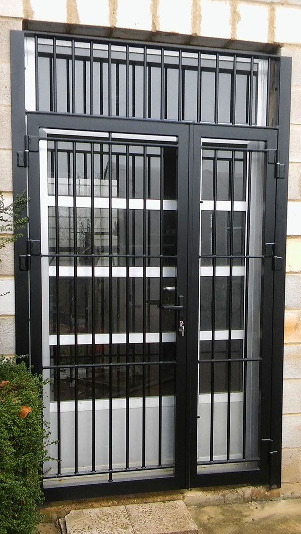 Rejas para puertas de patio